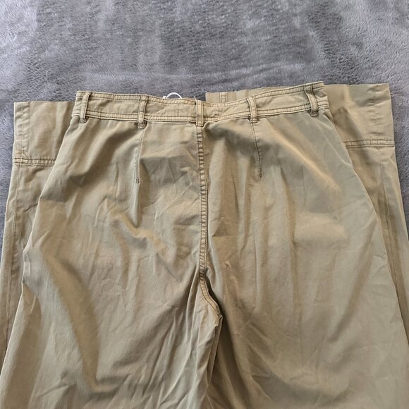 NWT Everlane Wide Leg Khaki Pants Women's size 6 Cotton Button Fly - Picture 7 of 7